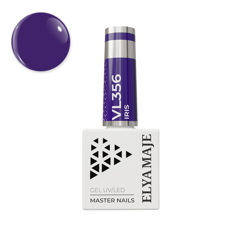 Elyamaje N°356 Iris vernis semi-permanent violet