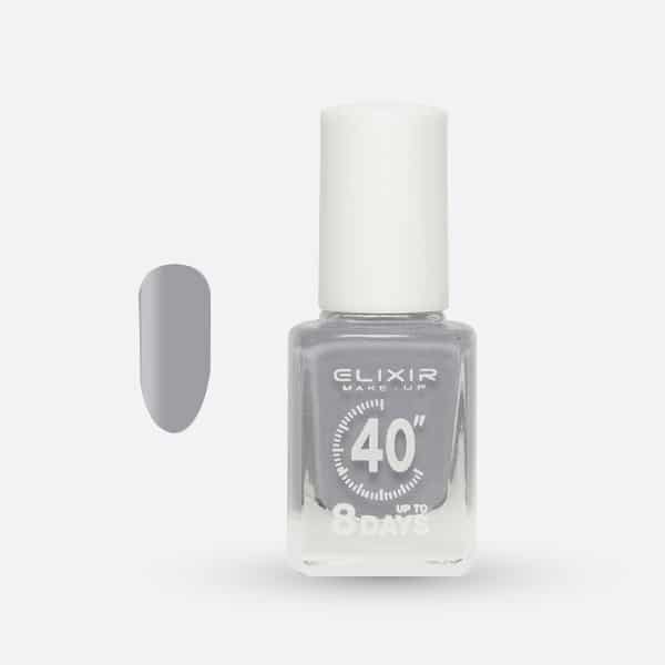 Élixir 40'' vernis ongles 441 Cloudy Grey séchage 40 secondes