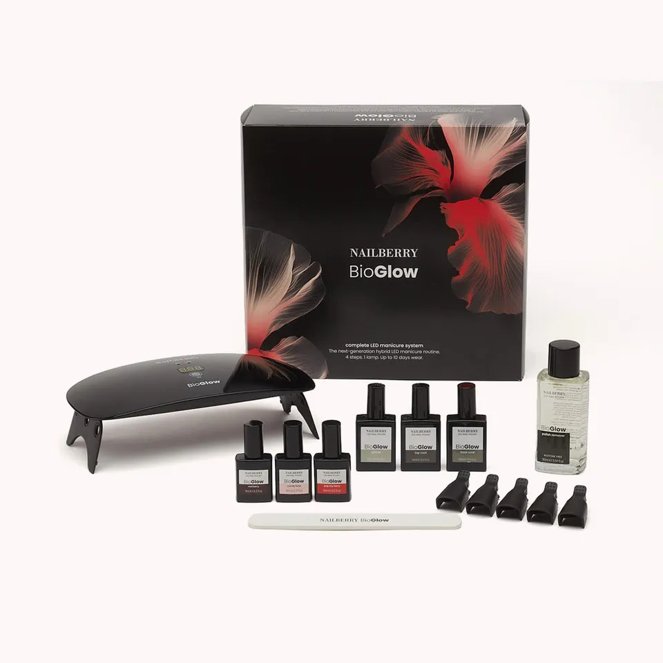 Nailberry BioGlow Starter Set coffret manucure gloss longue tenue