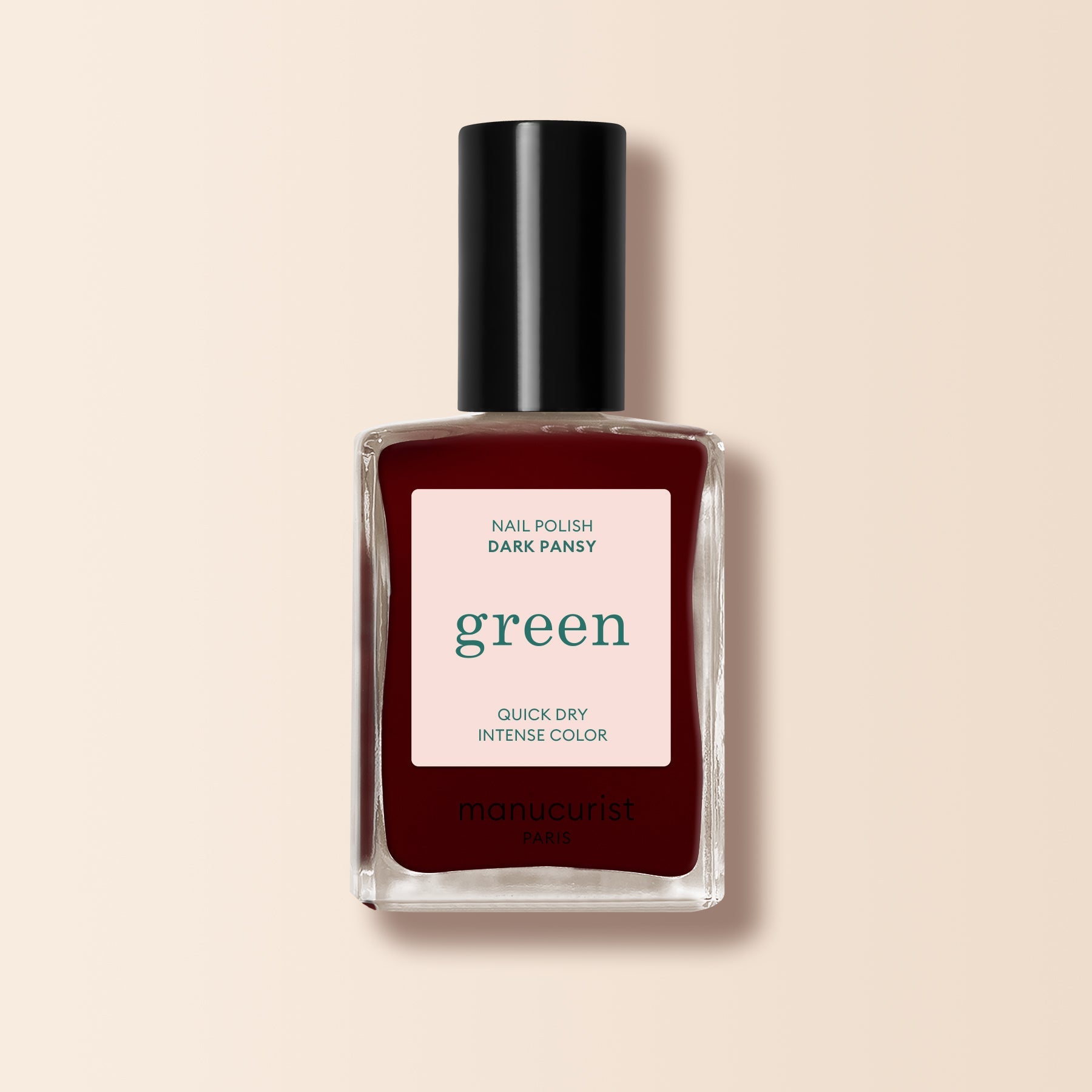 Manucurist Green Dark Pansy vernis bordeaux