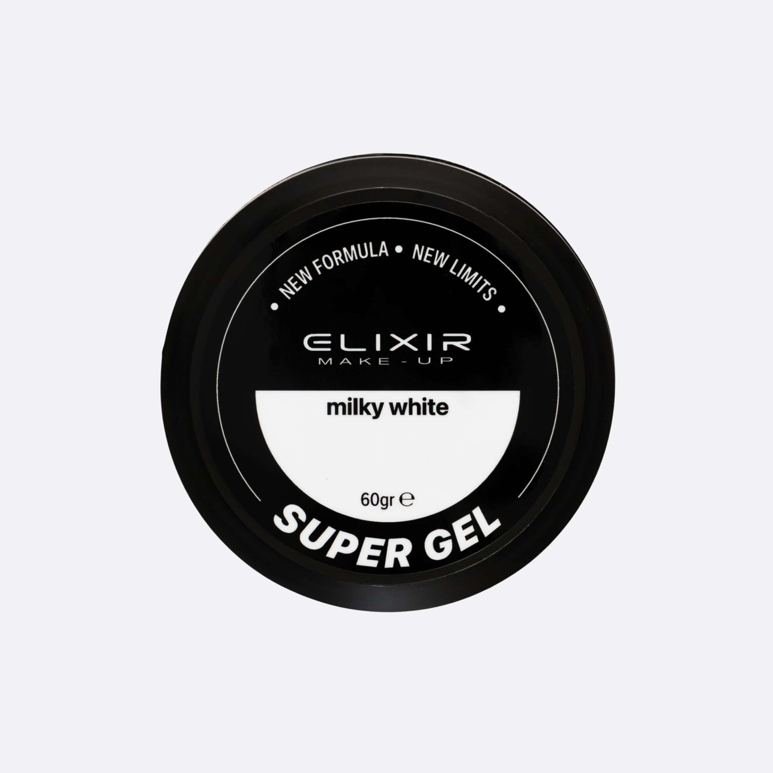Élixir Super Builder Gel #910B gel construction 60g Milky White