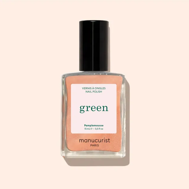 Manucurist Green Pamplemousse vernis à ongles orange nacré