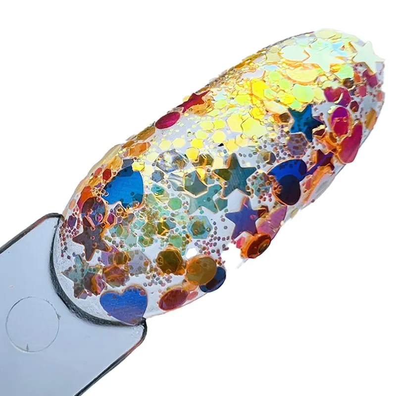 Elyamaje Crystal 22 paillettes ongles incrustation