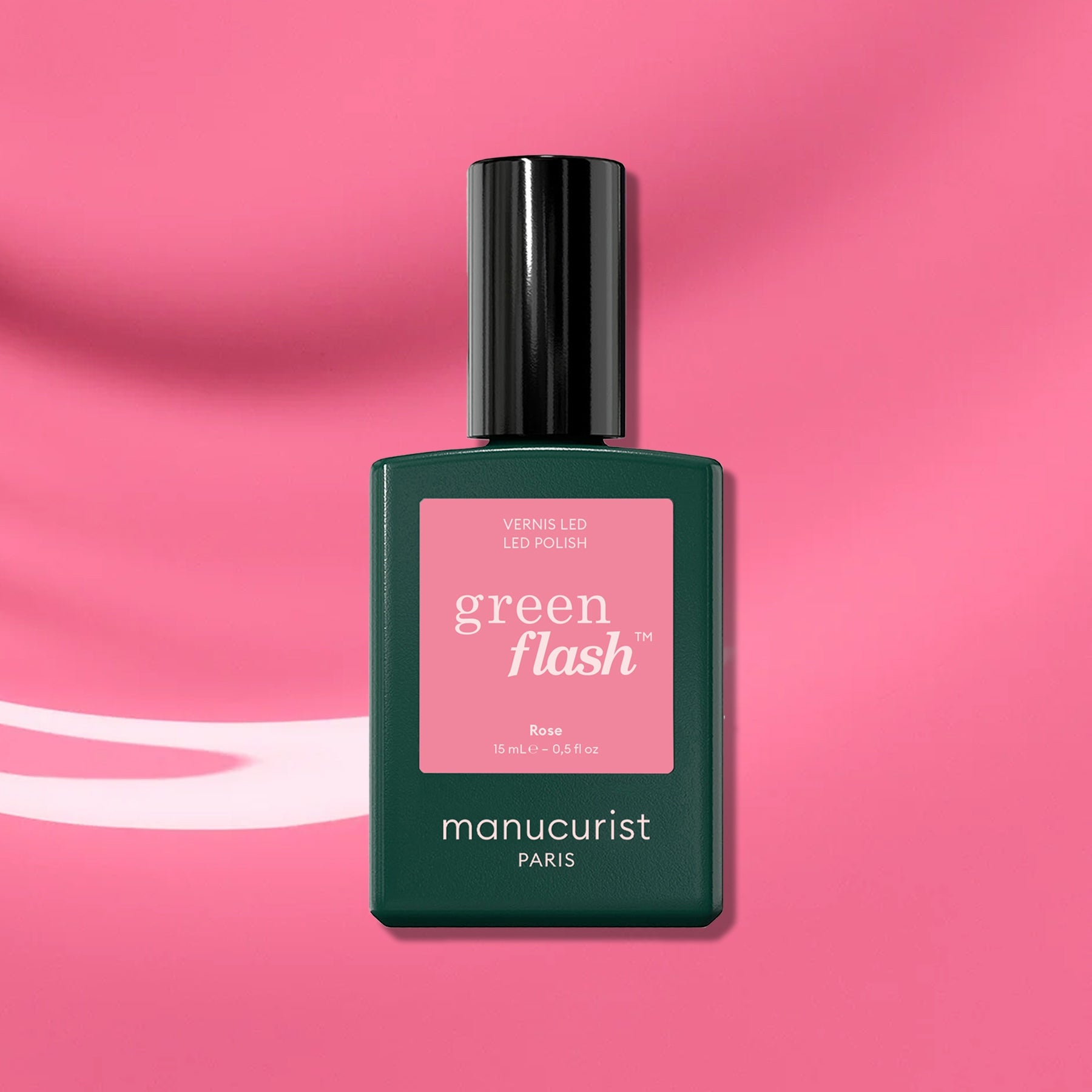 Manucurist Green Flash Rose vernis semi-permanent
