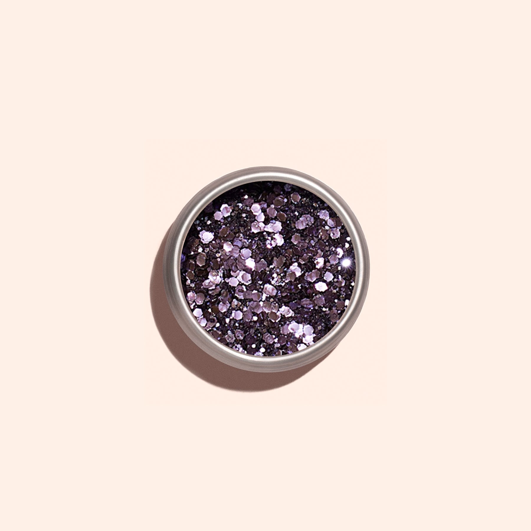 Manucurist Lilac paillettes biodégradables nail art mauve