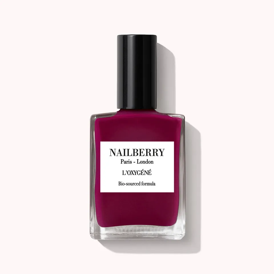 Nailberry L'oxygéné Raspberry vernis 14 ml rouge framboise