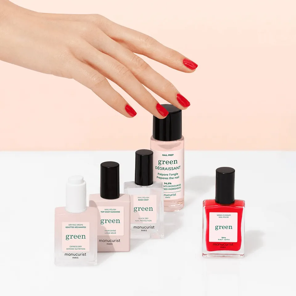 Manucurist Green Kit Spicy vernis sans lampe séchage 1 min