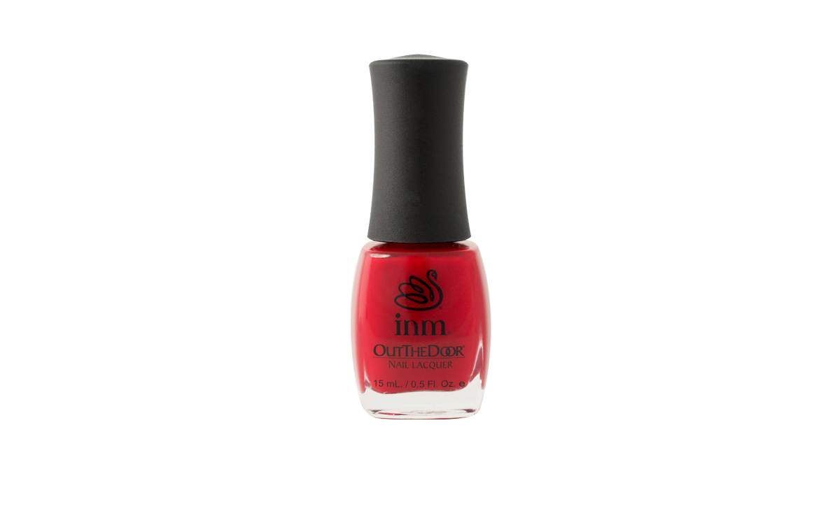 INM Red Rover vernis à ongles rouge brillant