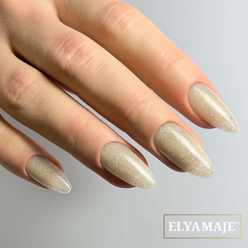 Elyamaje Top Diamond 8ml top réfléchissant argenté