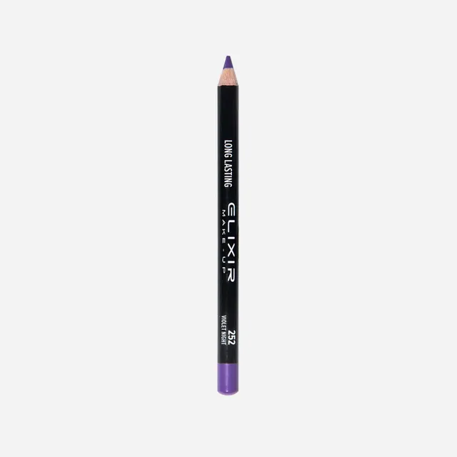Elixir #252 Violet Night crayon yeux bois violet tenue longue