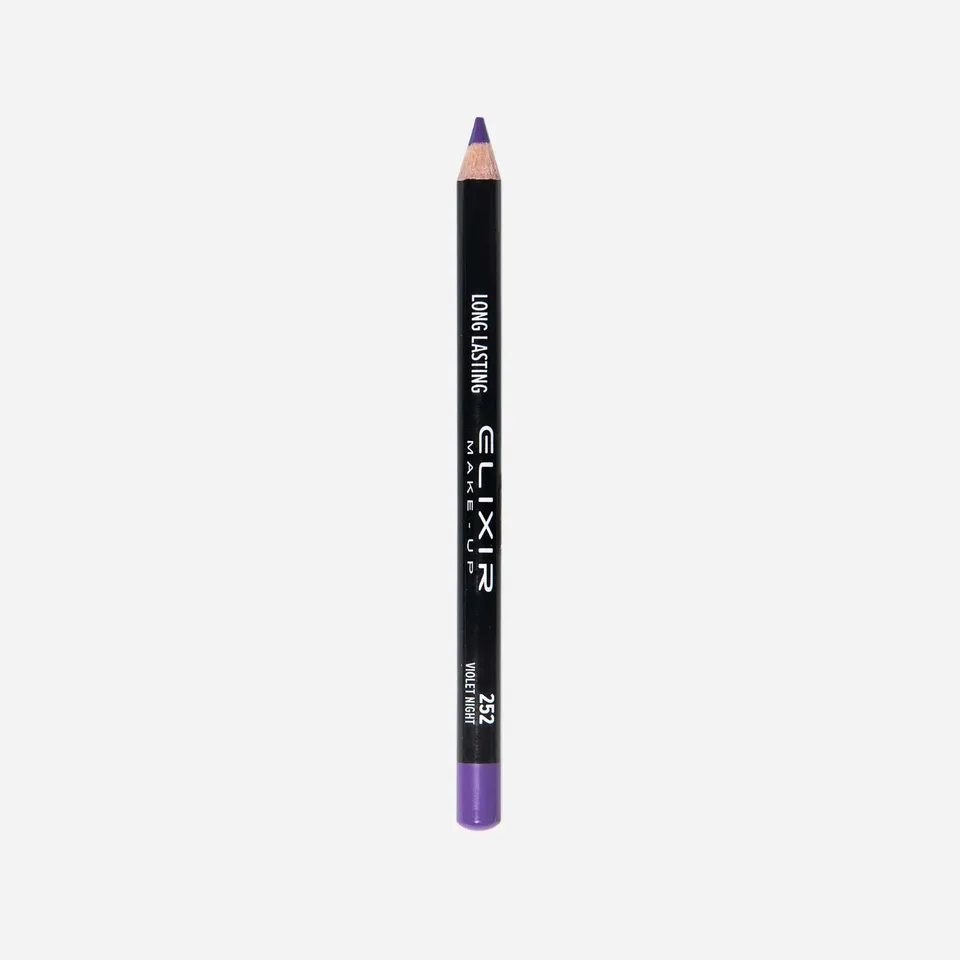 Elixir #252 Violet Night crayon yeux bois violet tenue longue