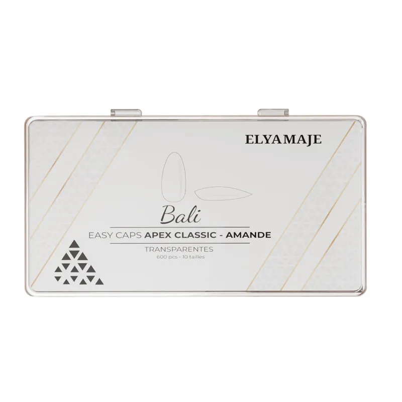 Elyamaje Easy Caps Bali Amande Small Capsules transparentes