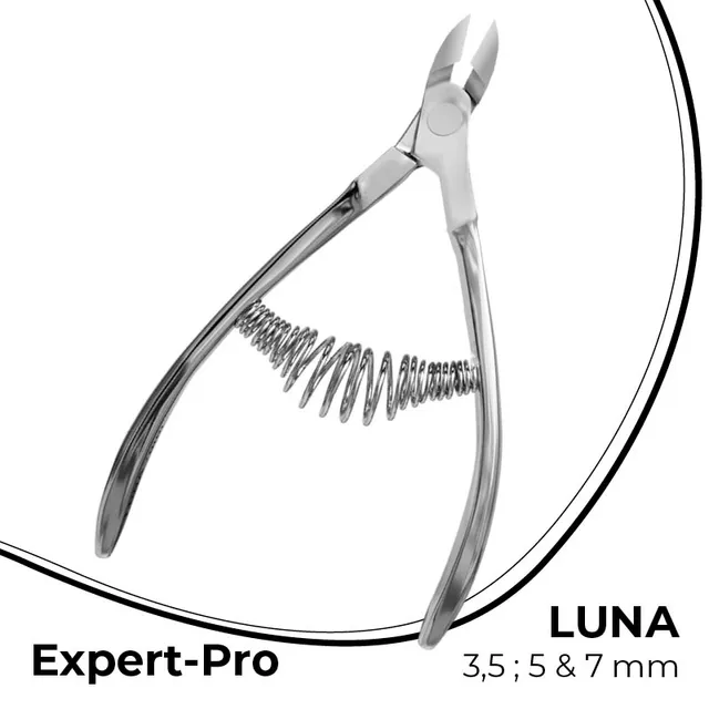 Elyamaje Luna Expert Pro coupe-cuticules inox 3 lames