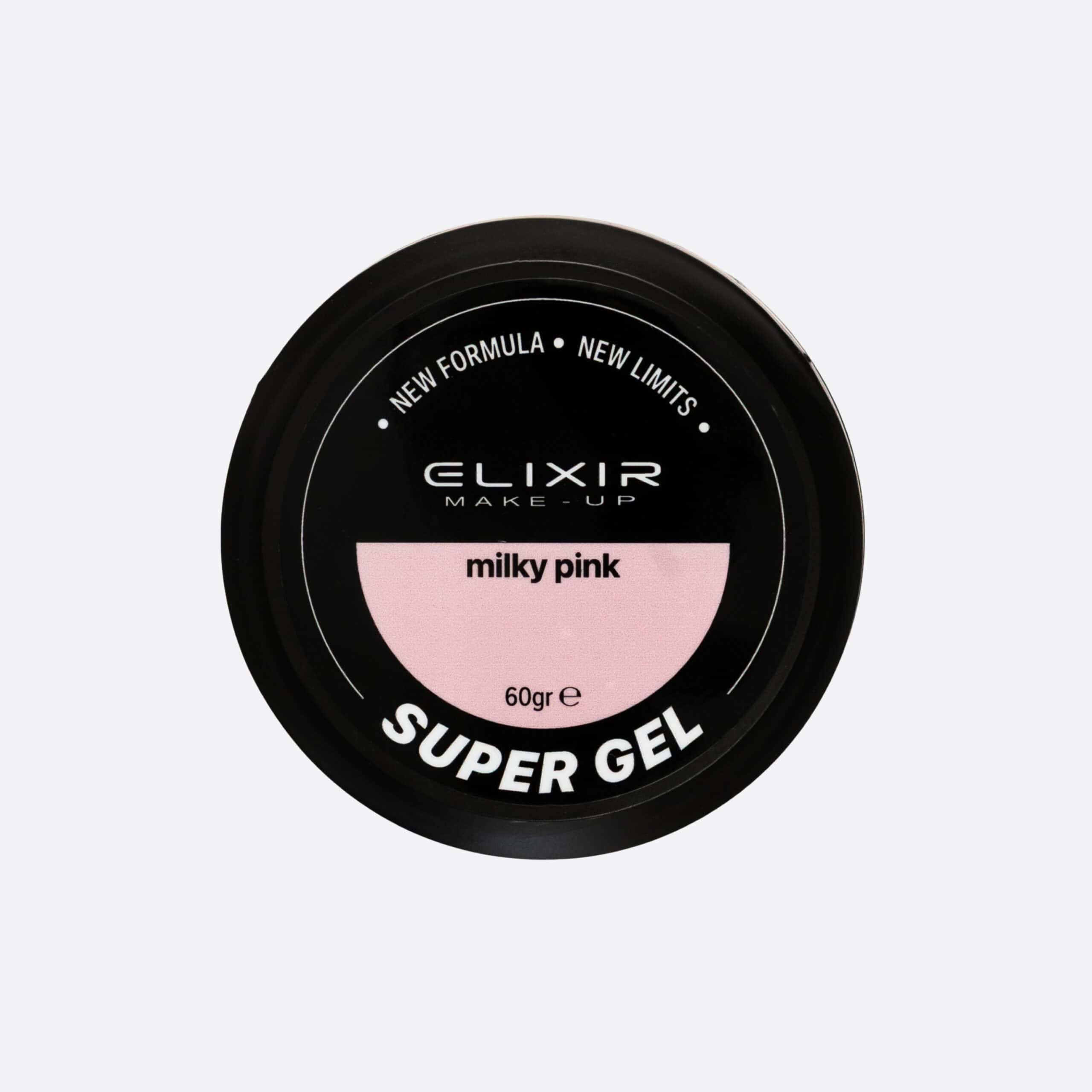 Élixir Super Builder Gel #910C gel construction Milky Pink 60 g