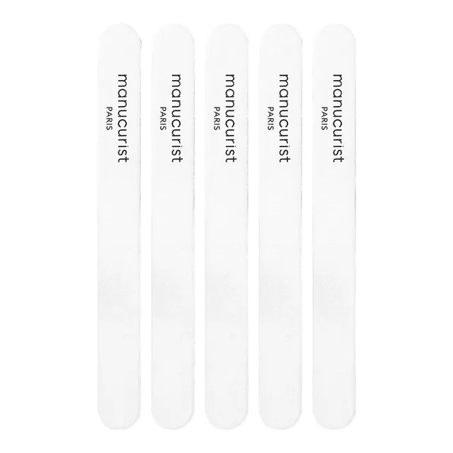 Manucurist 100/180 limes à ongles double face lot de 5
