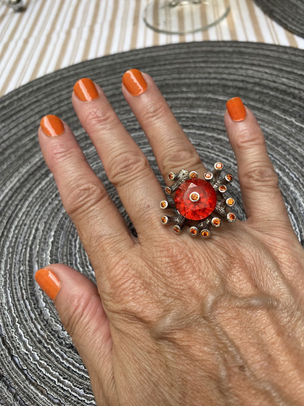 Ôdass Paris vernis semi-permanent Tangerine 10 ml biosourcé