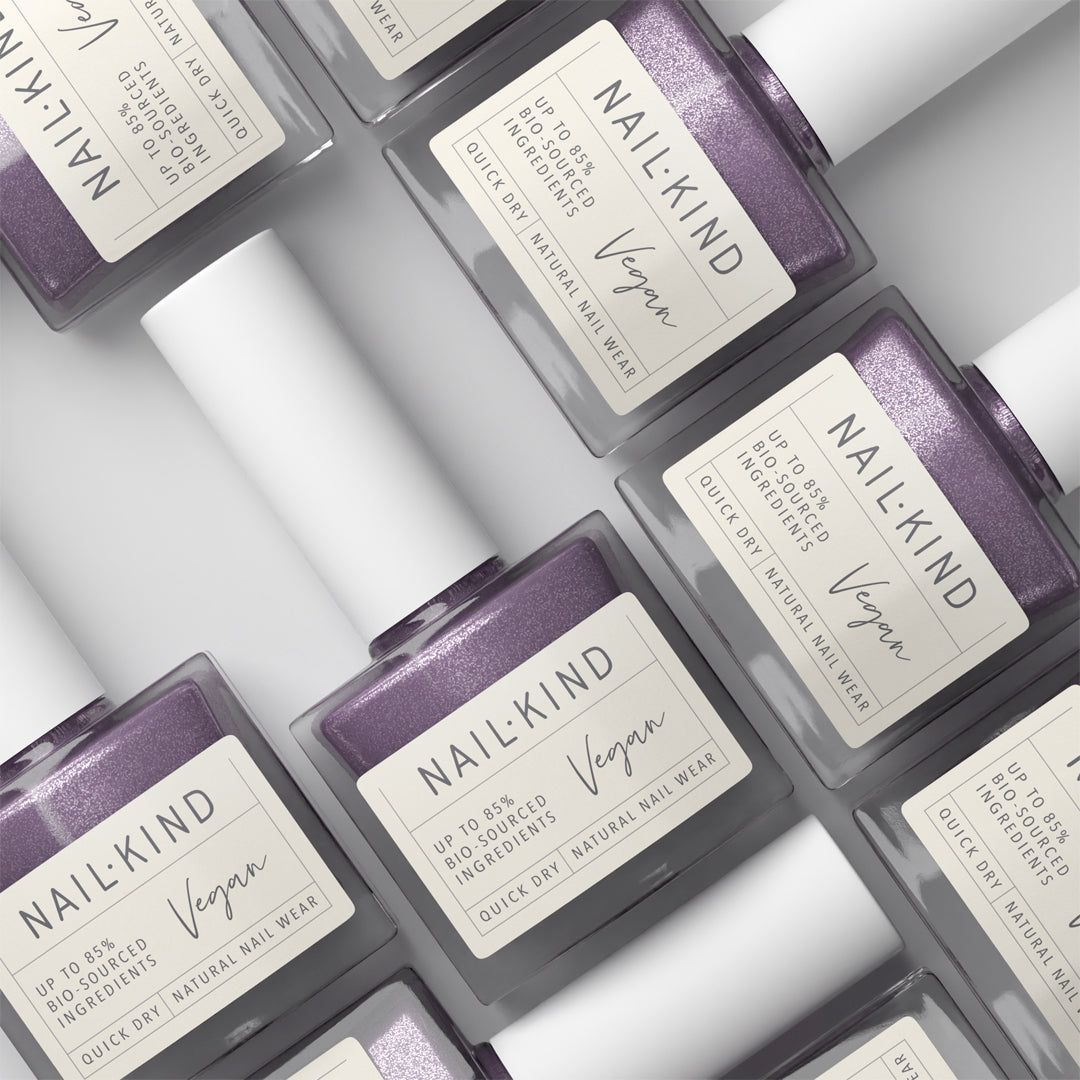 NAIL KIND The Colour Squad Twilight Glitter vernis à ongles violet pailleté