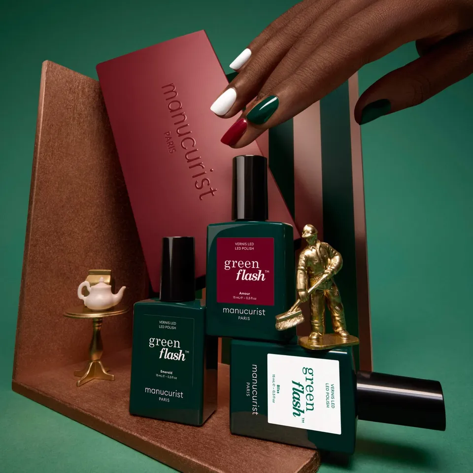 Manucurist Green Flash Trio Collections gel 3 teintes