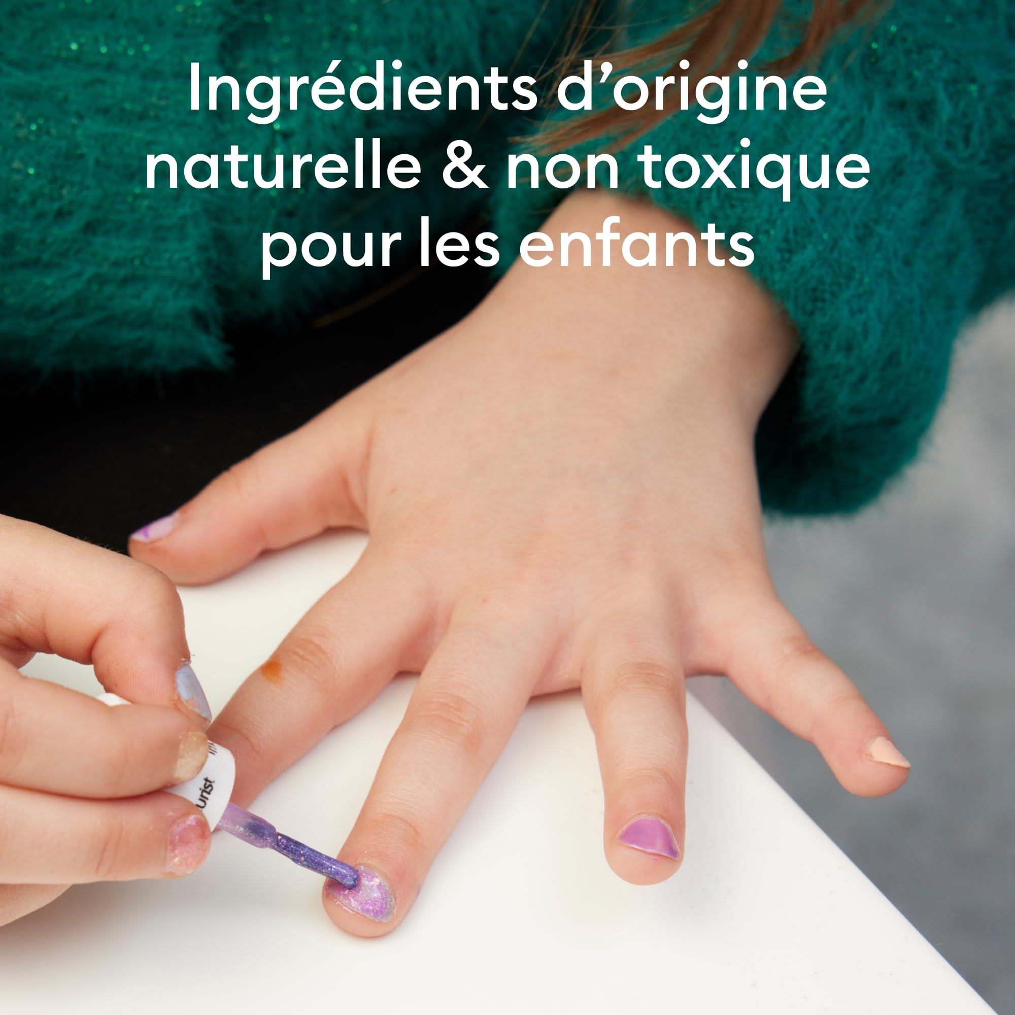 Manucurist Barbapapa kit vernis enfant 3 couleurs à eau
