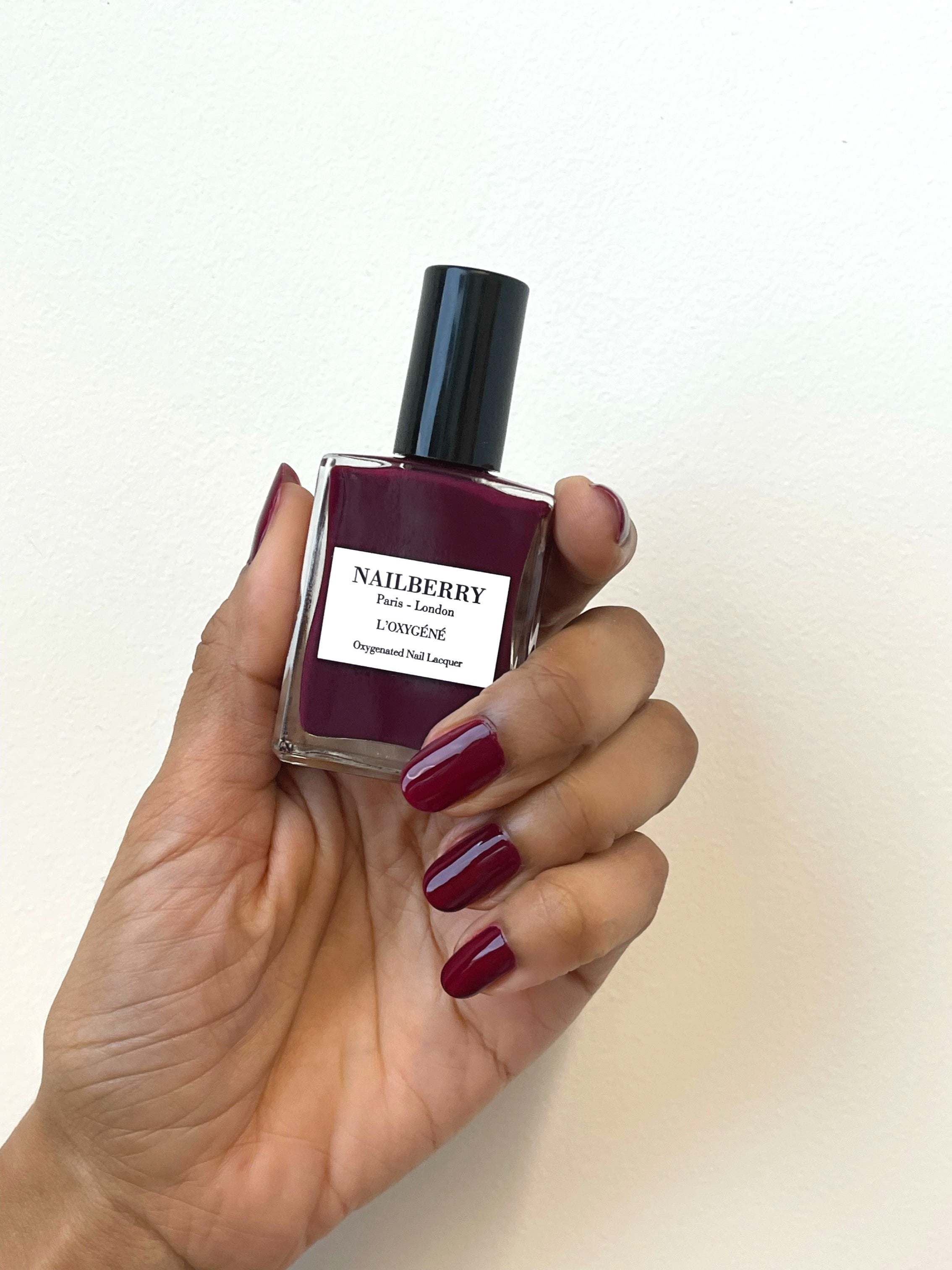 Nailberry L'Oxygéné No Regrets vernis 14 ml bordeaux