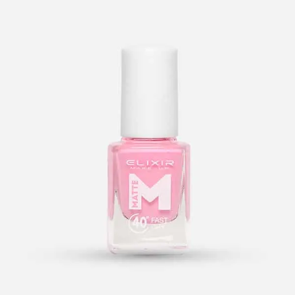 Élixir Matte vernis mat M11 Blush Pink séchage 40 secondes
