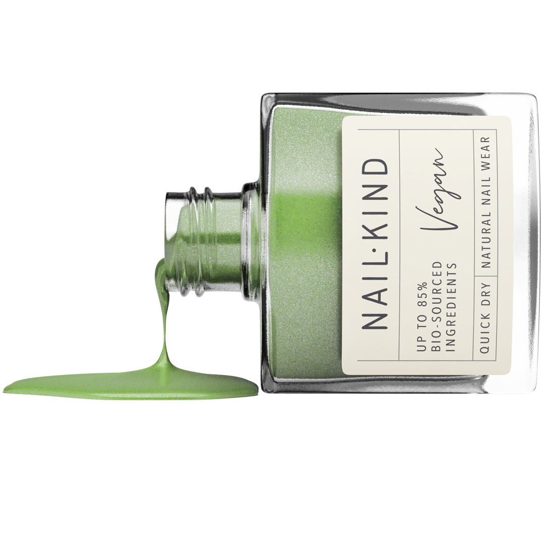 NAIL KIND The Colour Squad Mermaid Twinkle vernis vert scintillant