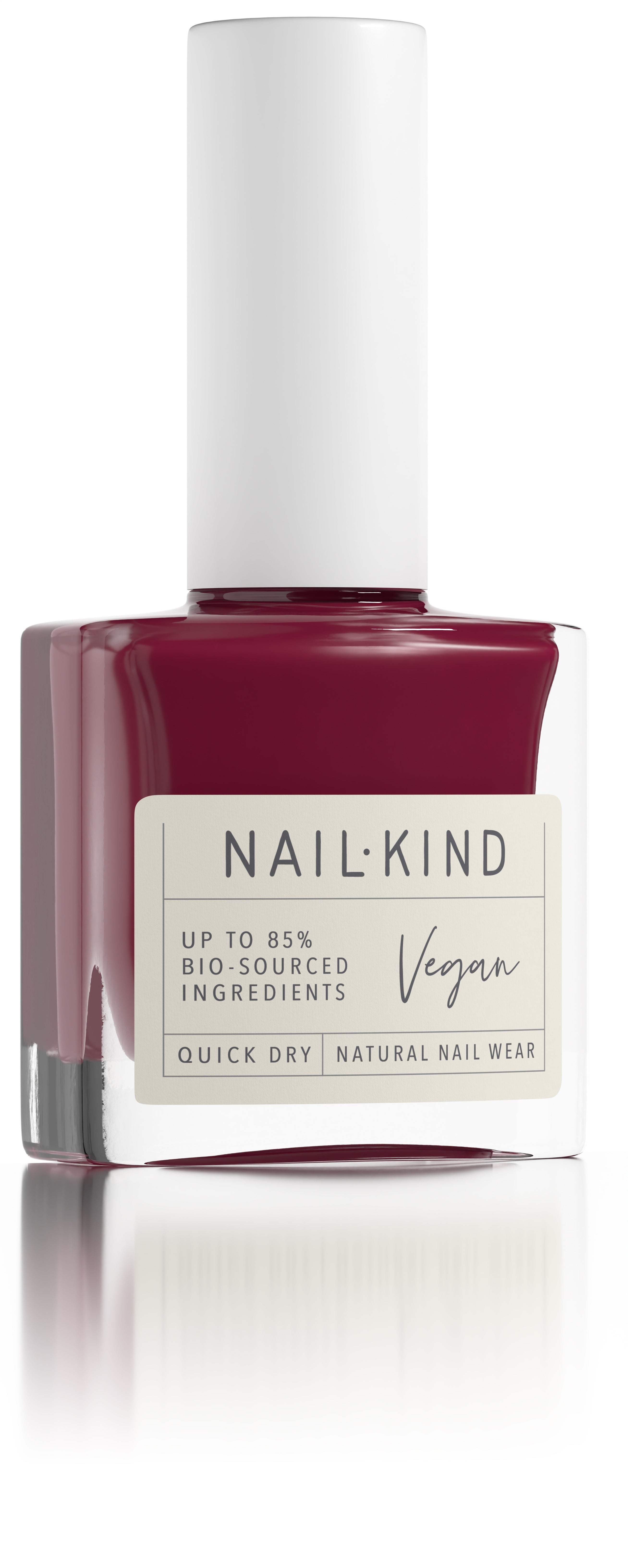 NAIL KIND The Colour Squad Berry Pop vernis à ongles bordeaux prune