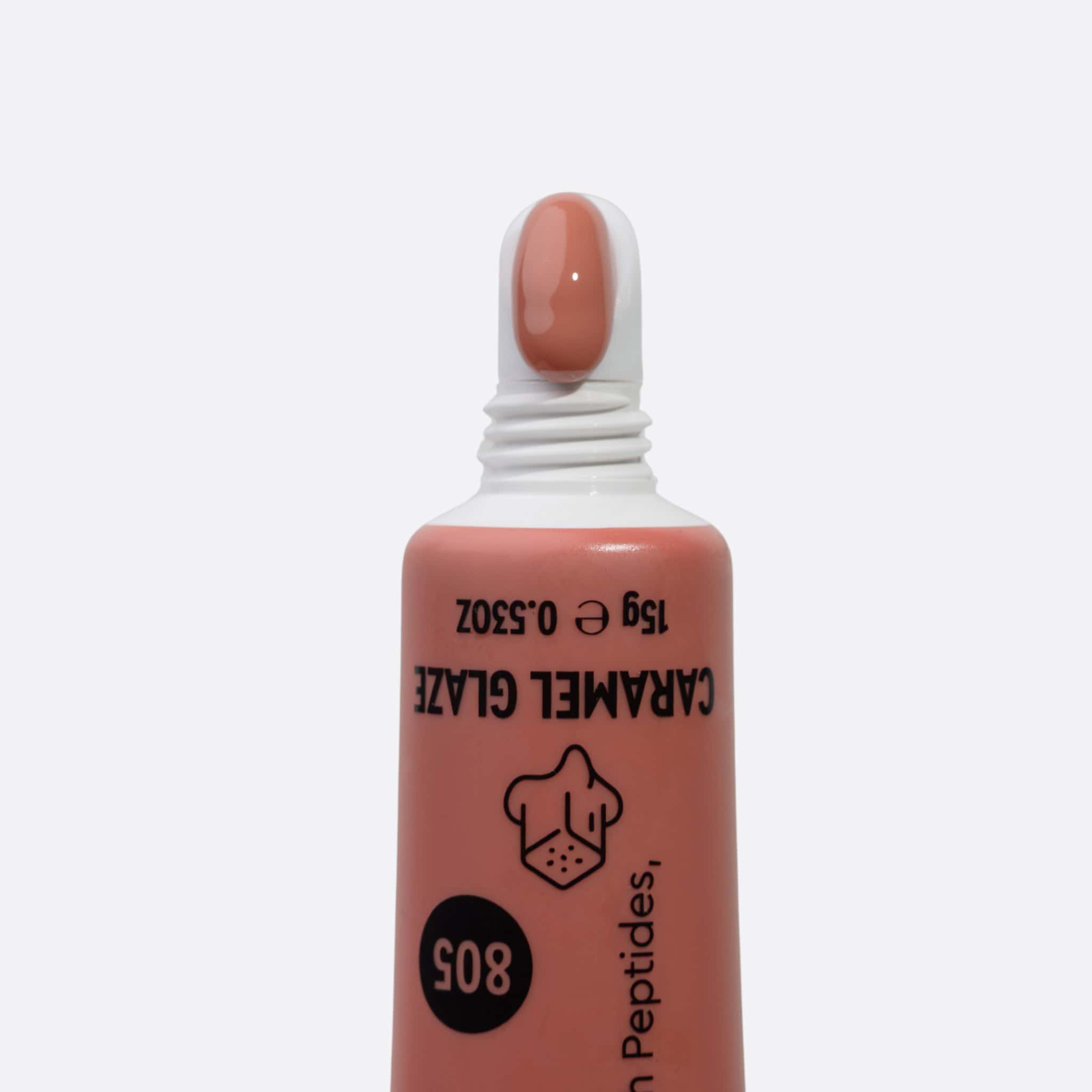 Élixir Peptide Calm 805 Caramel Glaze soin lèvres hydratant