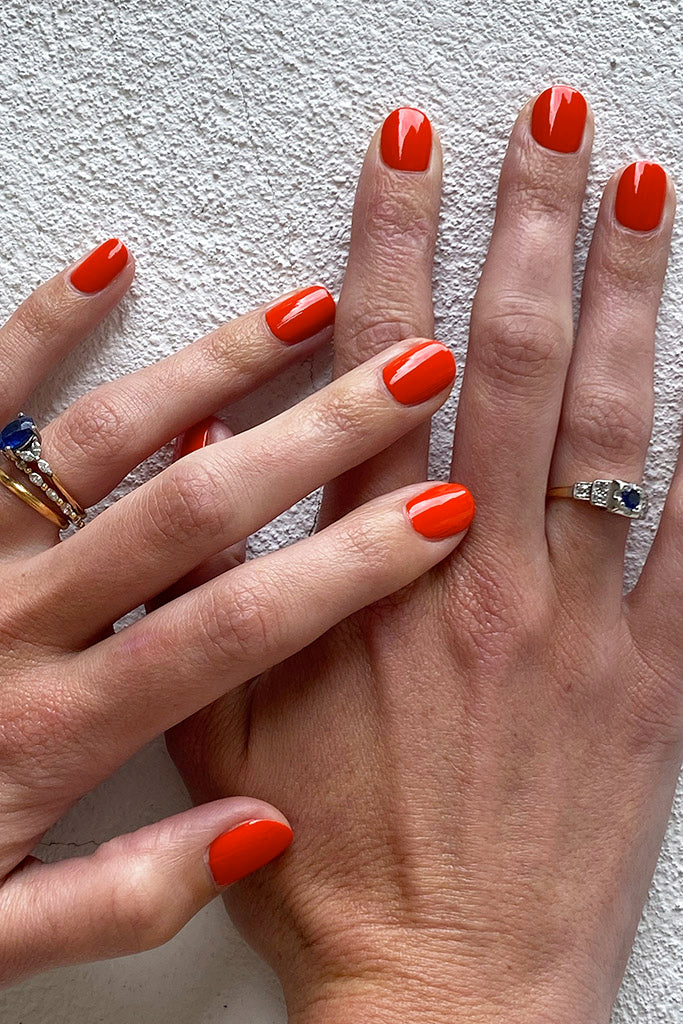 Nailberry L'Oxygéné Joyful vernis à ongles 14ml orange-rouge