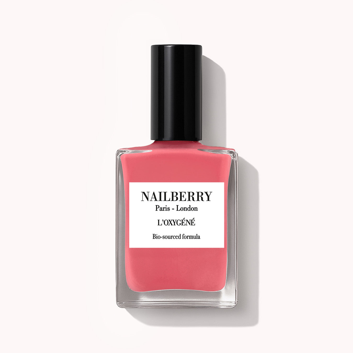 Nailberry English Rose vernis 14ml corail opaque