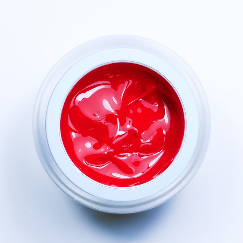 Elyamaje 3D Gel Red N°4 gel nail art rouge sans résidu
