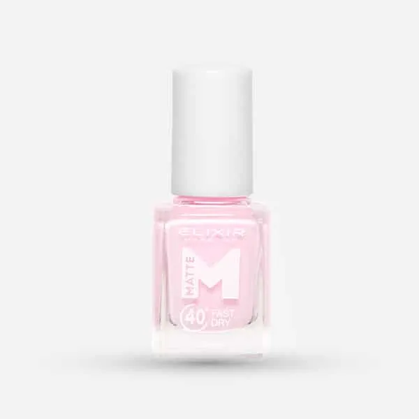 Élixir Matte 40s #M08 vernis mat rose baby 8 jours