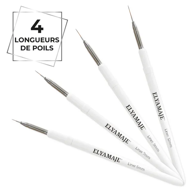 Elyamaje Liner pinceau nail art french fine