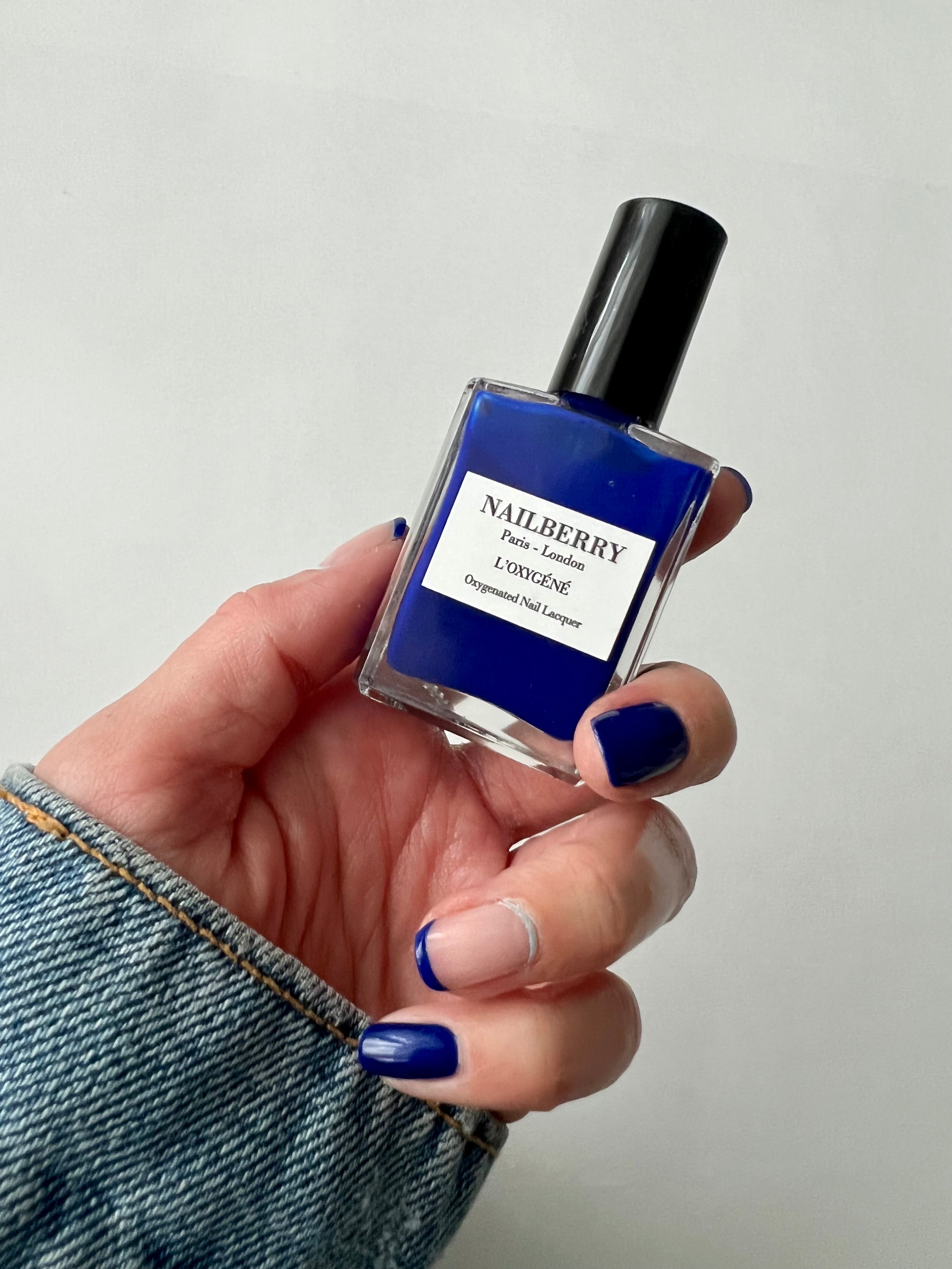 Nailberry L'Oxygéné Maliblue vernis à ongles 15ml bleu électrique