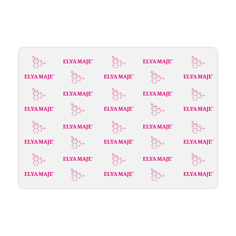 Elyamaje tapis de manucure protège table fuchsia