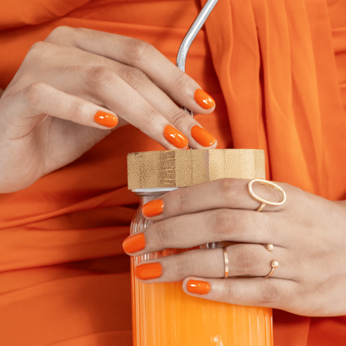 Ôdass Paris vernis semi-permanent Tangerine 10 ml biosourcé