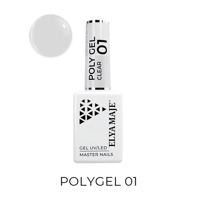 Elyamaje Polygel Liquide Clear n°1 gel UV transparent