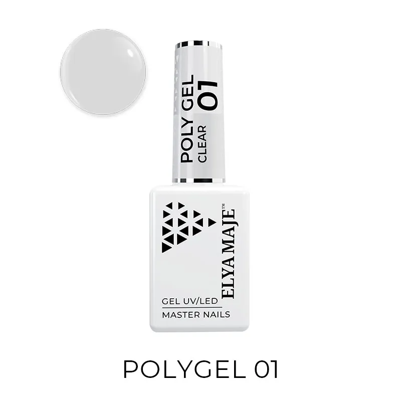 Elyamaje Polygel Liquide Clear n°1 gel UV transparent