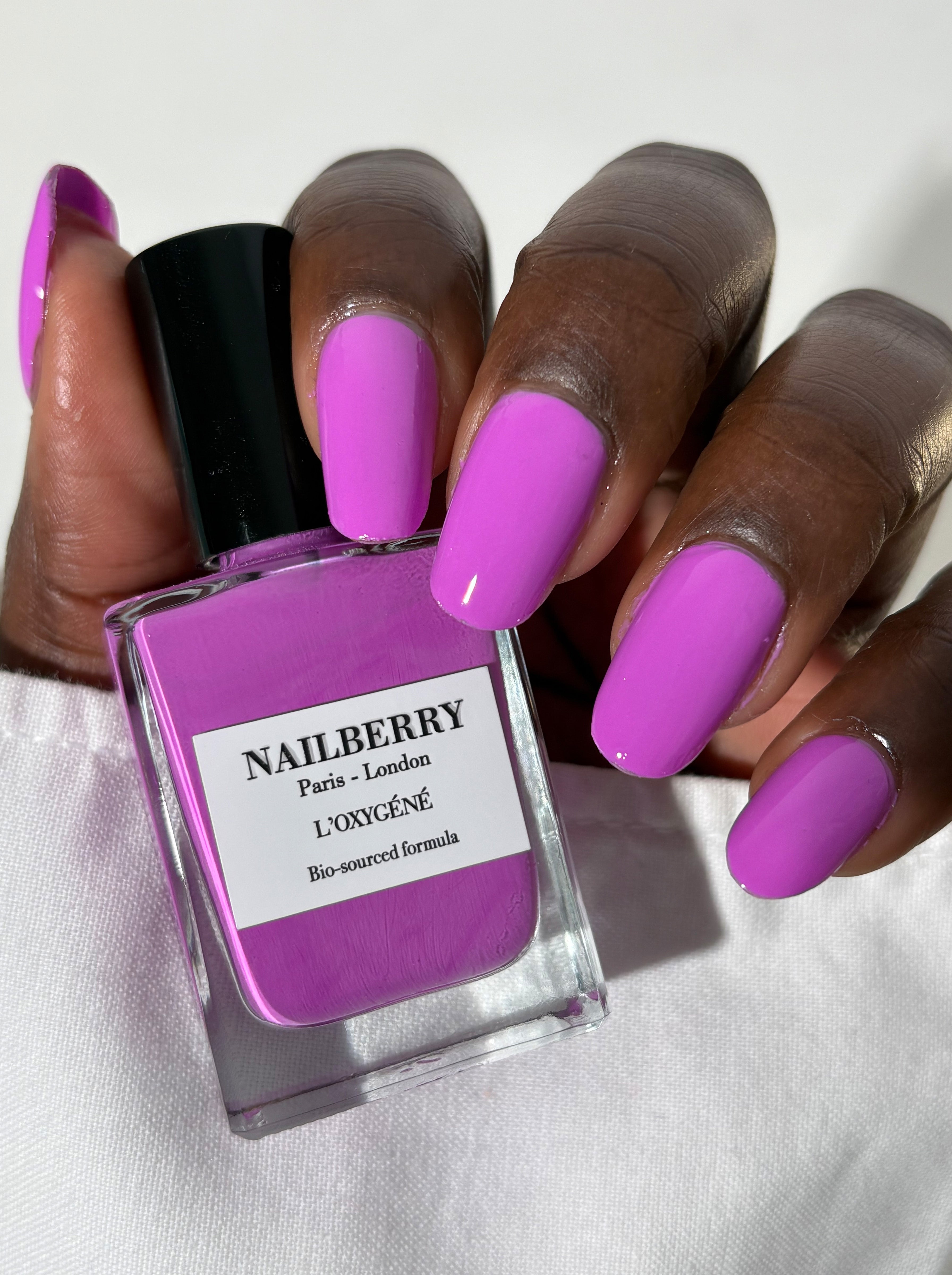 Nailberry The Auras Intensified coffret vernis violet rose