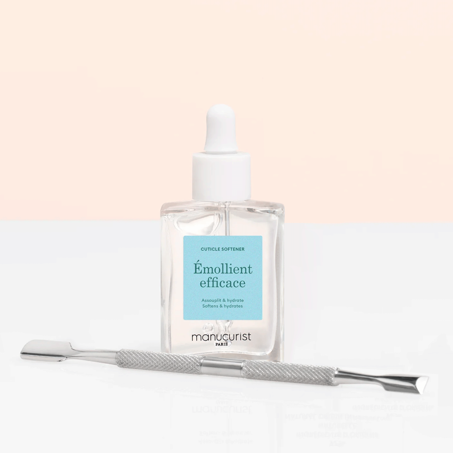 Manucurist Duo Émollient Efficace & Pousse-Cuticules soin cuticules