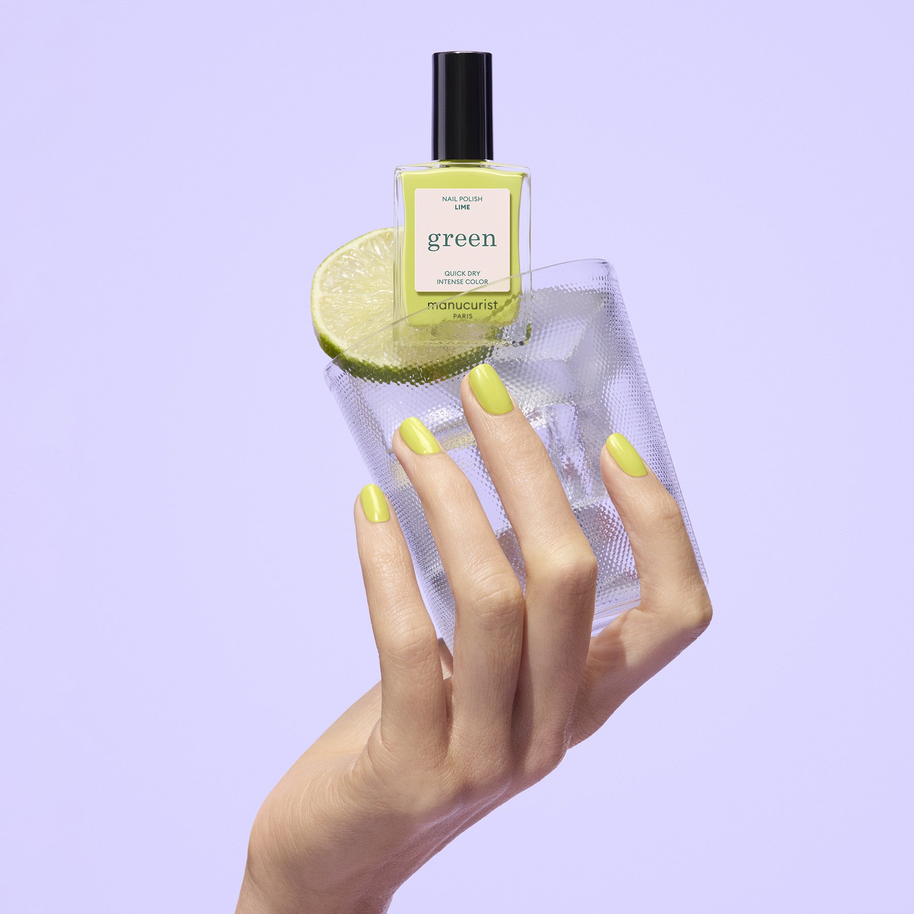 Manucurist Green vernis à ongles Lime vert anis