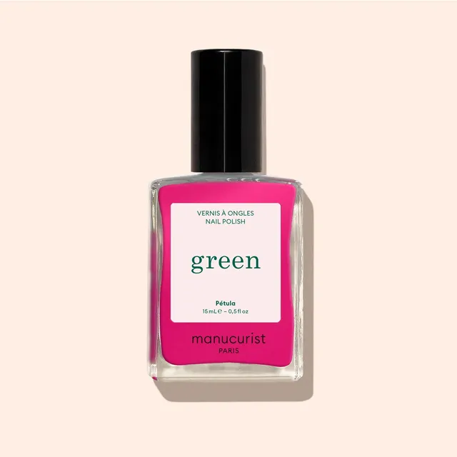 Manucurist Green Pétula vernis à ongles rose fuchsia