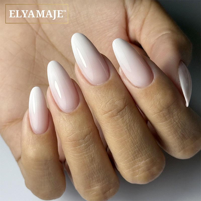 Elyamaje Ultra Baby Paint 01 gel nail art blanc babyboomer