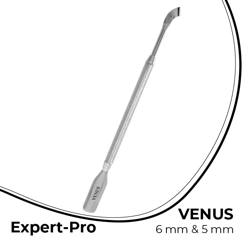 ElyaMaje Expert Pro Venus repousse-cuticules 2-en-1 inox