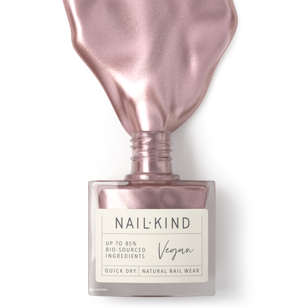 NAIL KIND The Colour Squad Glazed Cupcake vernis rose nacré
