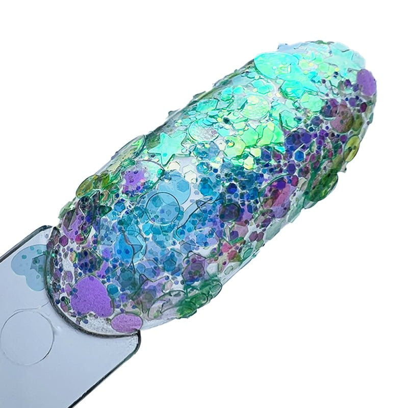 Elyamaje Crystal 23 paillettes ongles incrustation