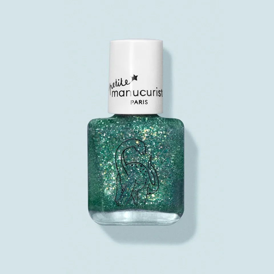 Manucurist Kids Marius vernis enfant vert forêt paillettes