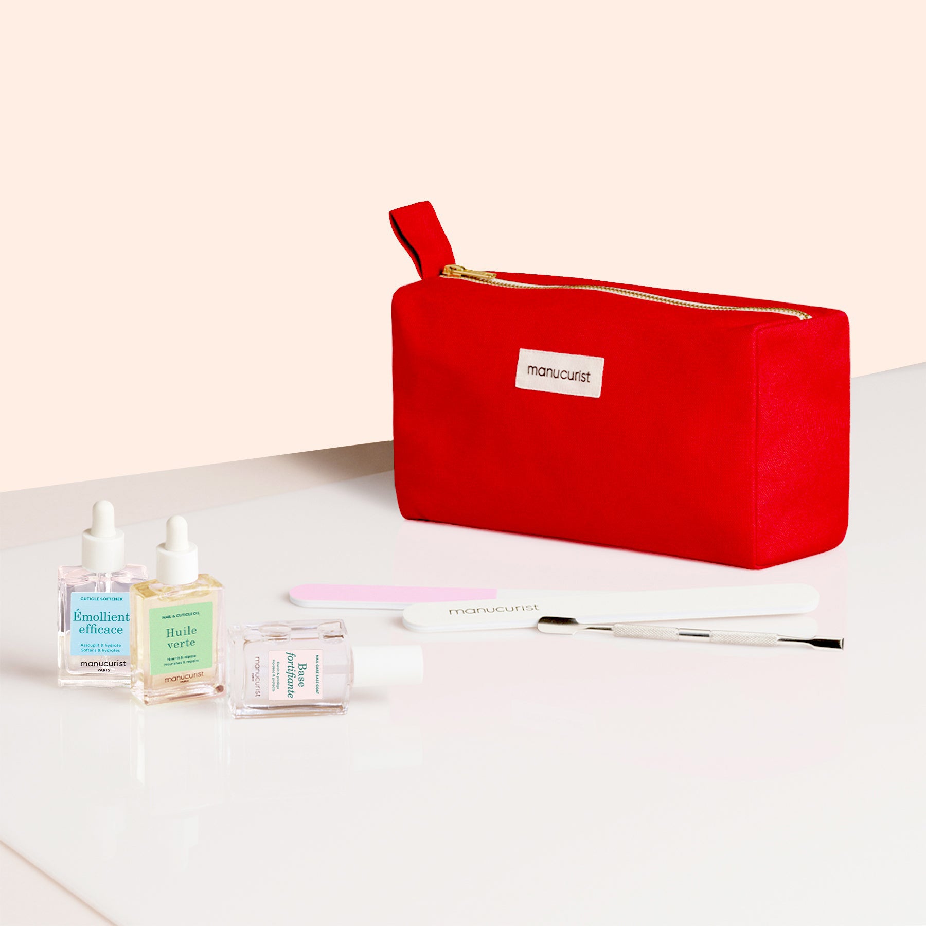 Manucurist Trousse Routine Soins kit ongles 5 soins