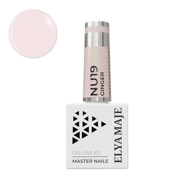 Elyamaje N°19 Ginger vernis semi-permanent couvrance intense