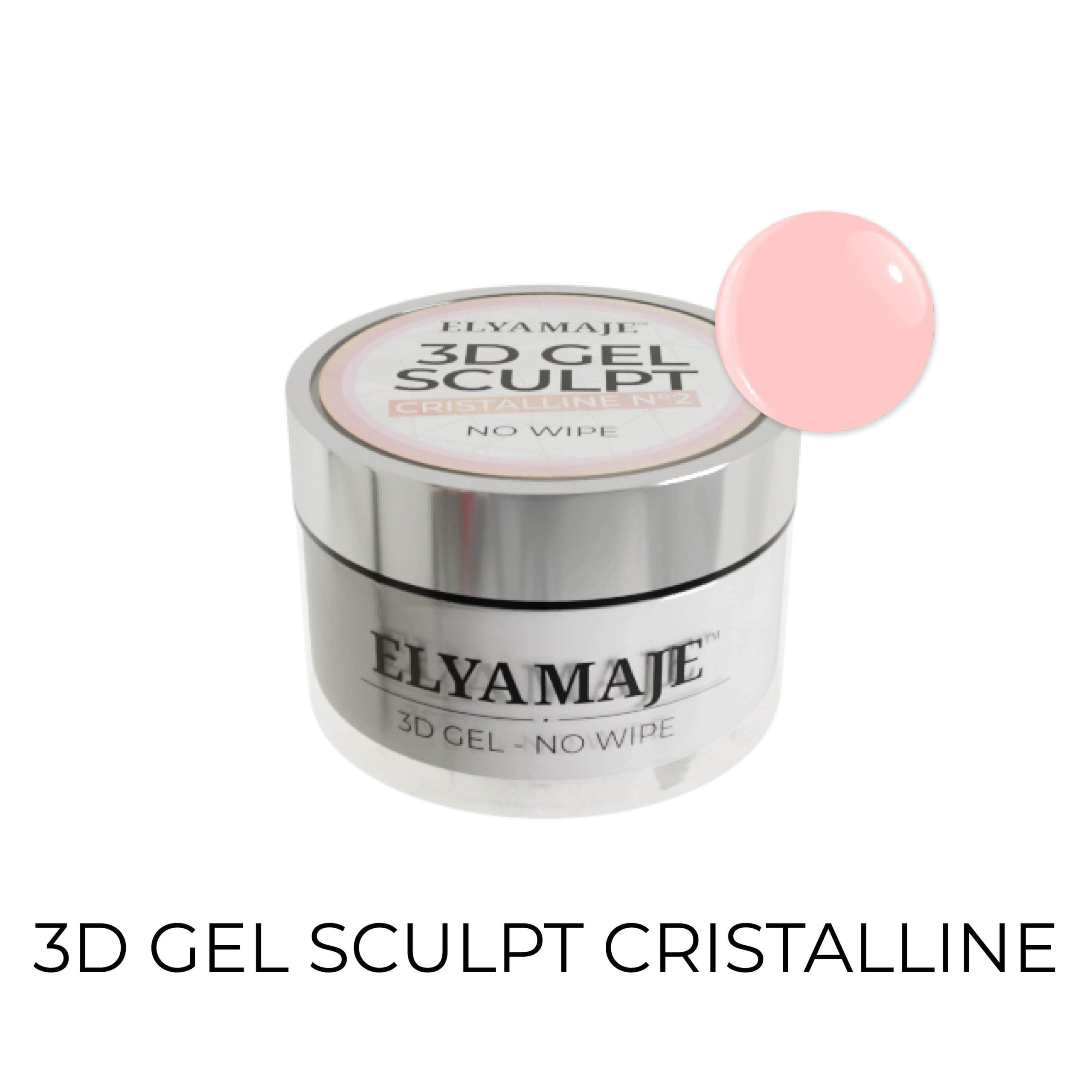 ELYAMAJE Cristalline 3D Gel Sculpt n°2 gel sans résidu